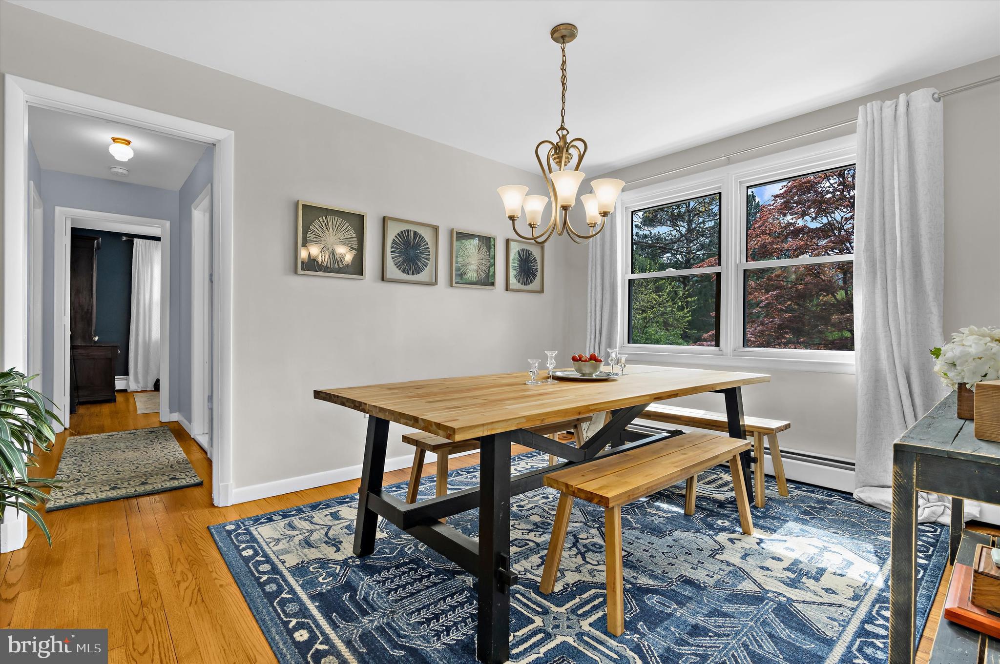 14620 Manor Road Phoenix, MD 21131 - Photo 6 of 44 Dining Room with Hardwood Floors
