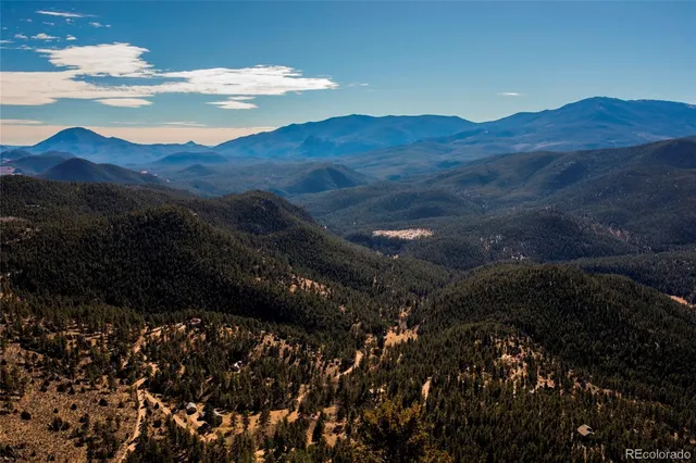 a view of a snow on a field