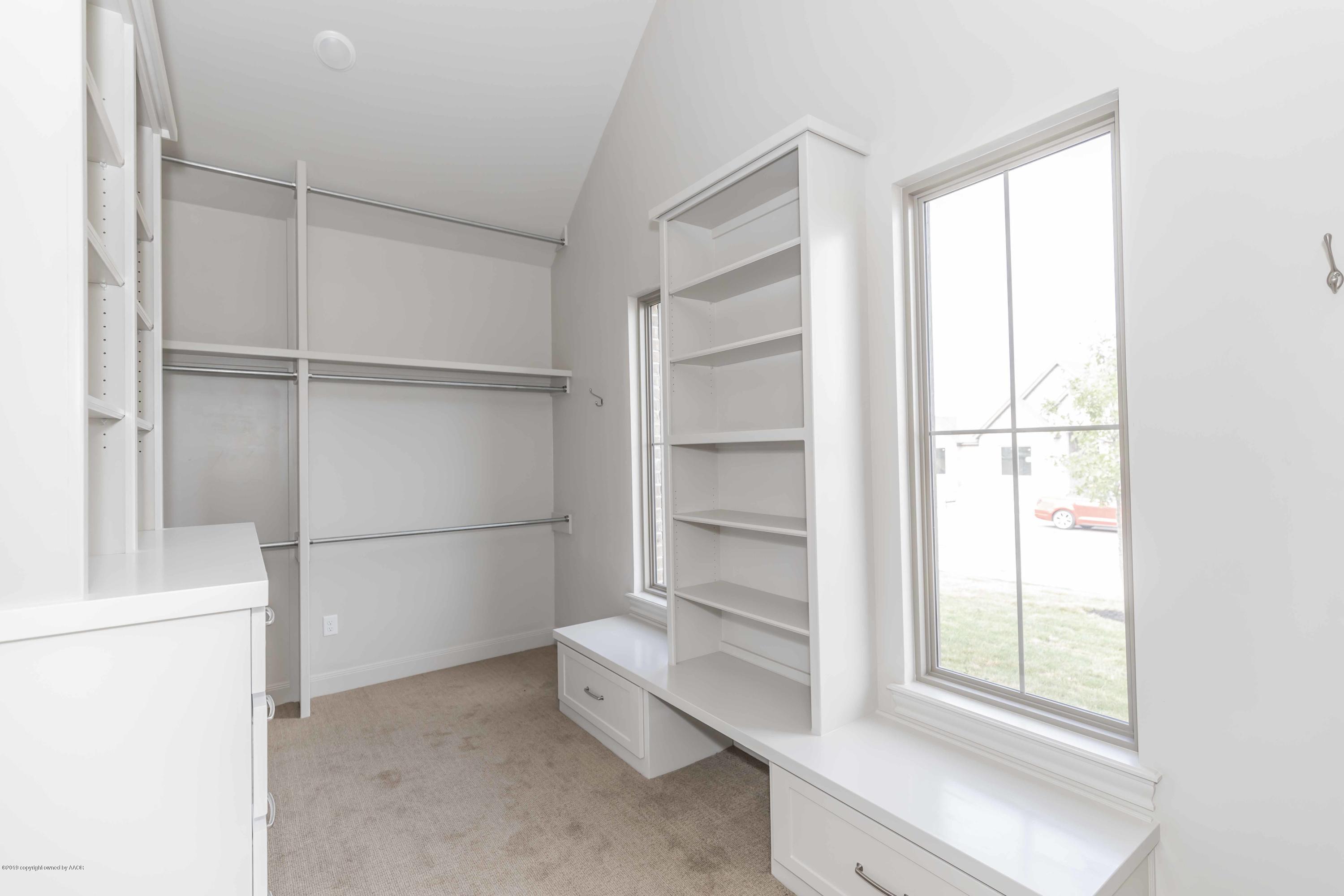 6301 Bay Ridge Amarillo, TX 79119 - Photo 21 of 46 MASTER CLOSET VIEW 2