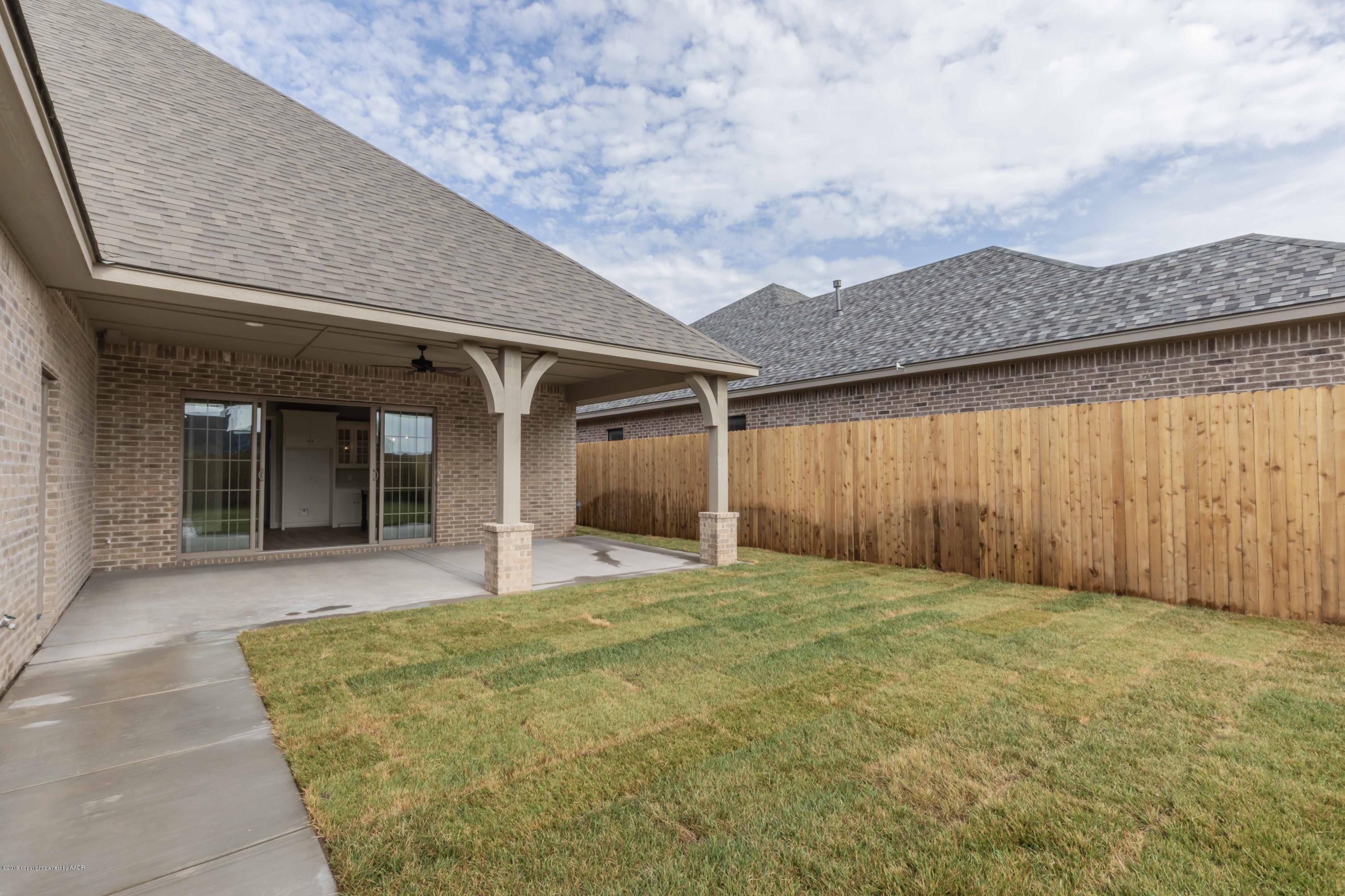 6301 Bay Ridge Amarillo, TX 79119 - Photo 43 of 46 BACKYARD VIEW 2
