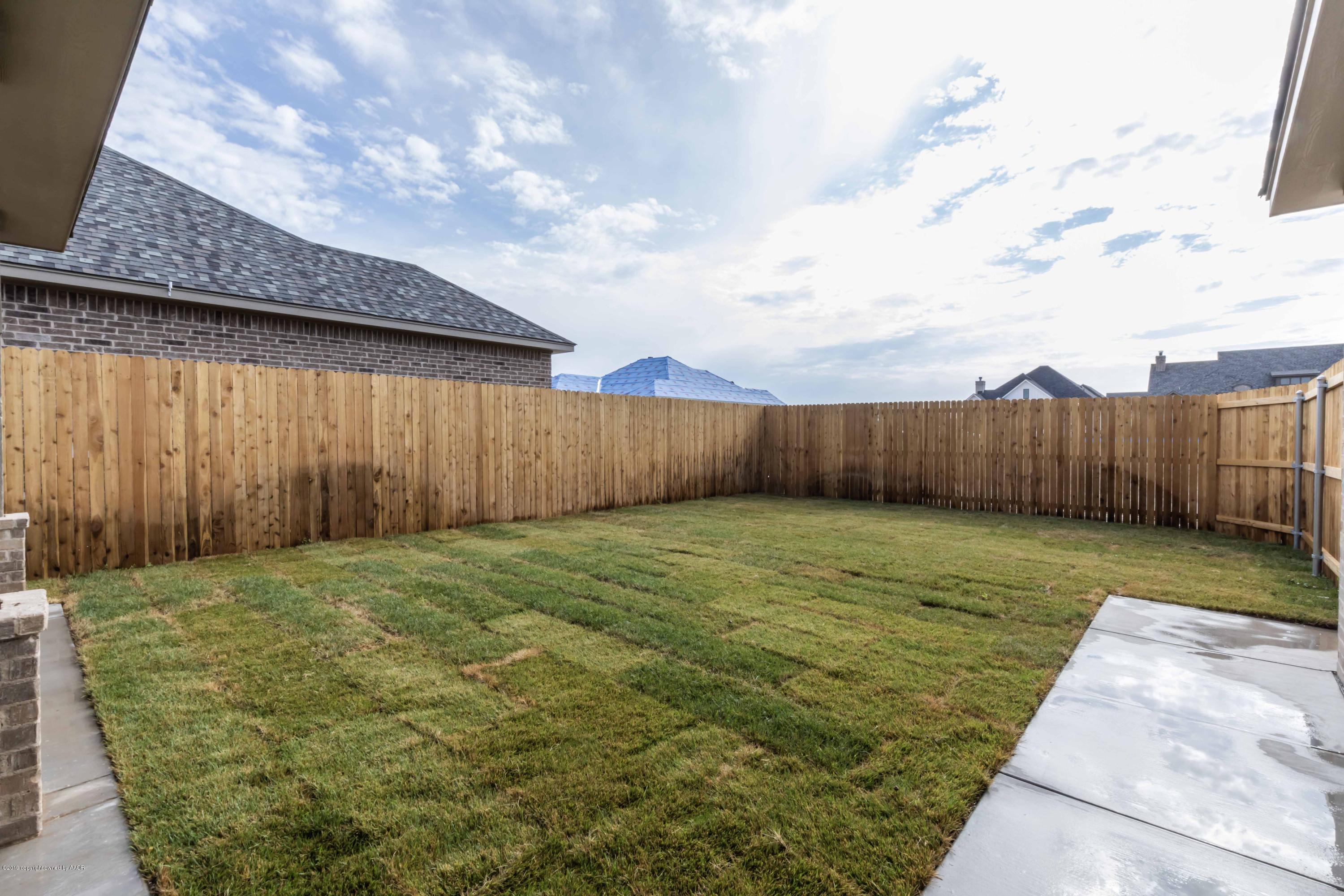 6301 Bay Ridge Amarillo, TX 79119 - Photo 44 of 46 BACKYARD VIEW 1