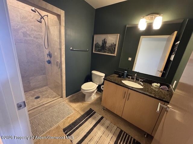 361 Robinson Street, Unit 232 Basalt, CO 81621 - Photo 9 of 26 a bathroom with a granite countertop sink toilet and shower
