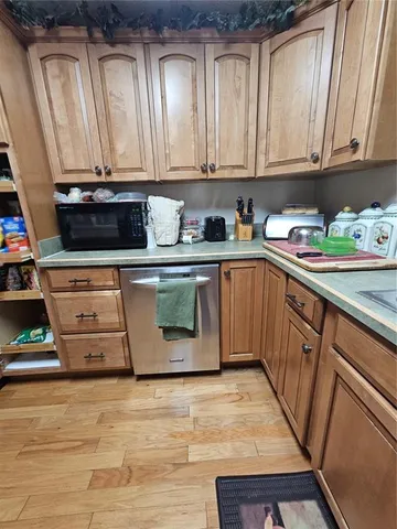 a room with storage and utility