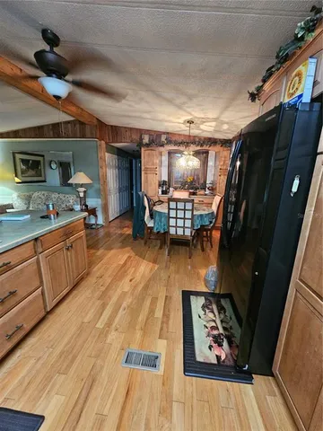 a view of a closet with storage