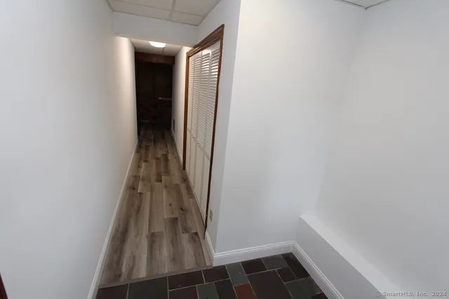 a view of a small space