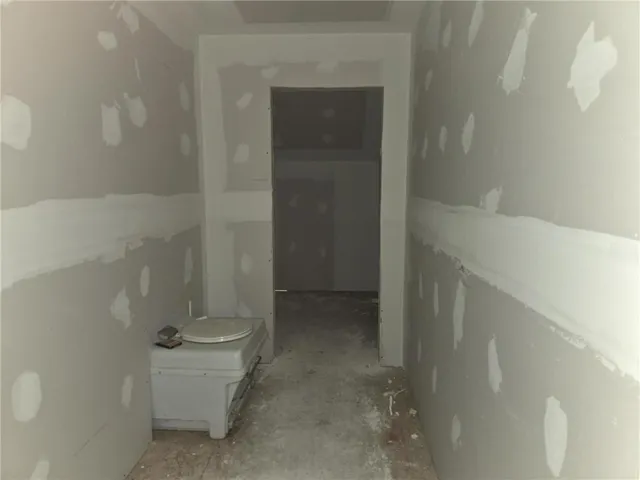 a room with furniture