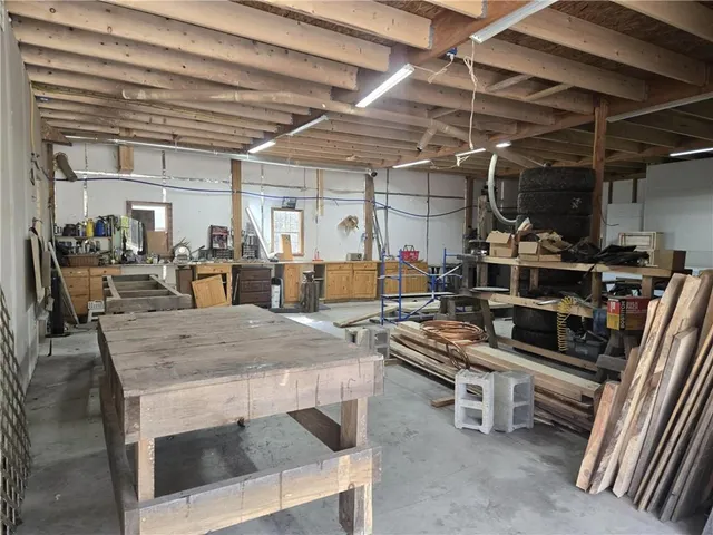 a view of storage and utility room