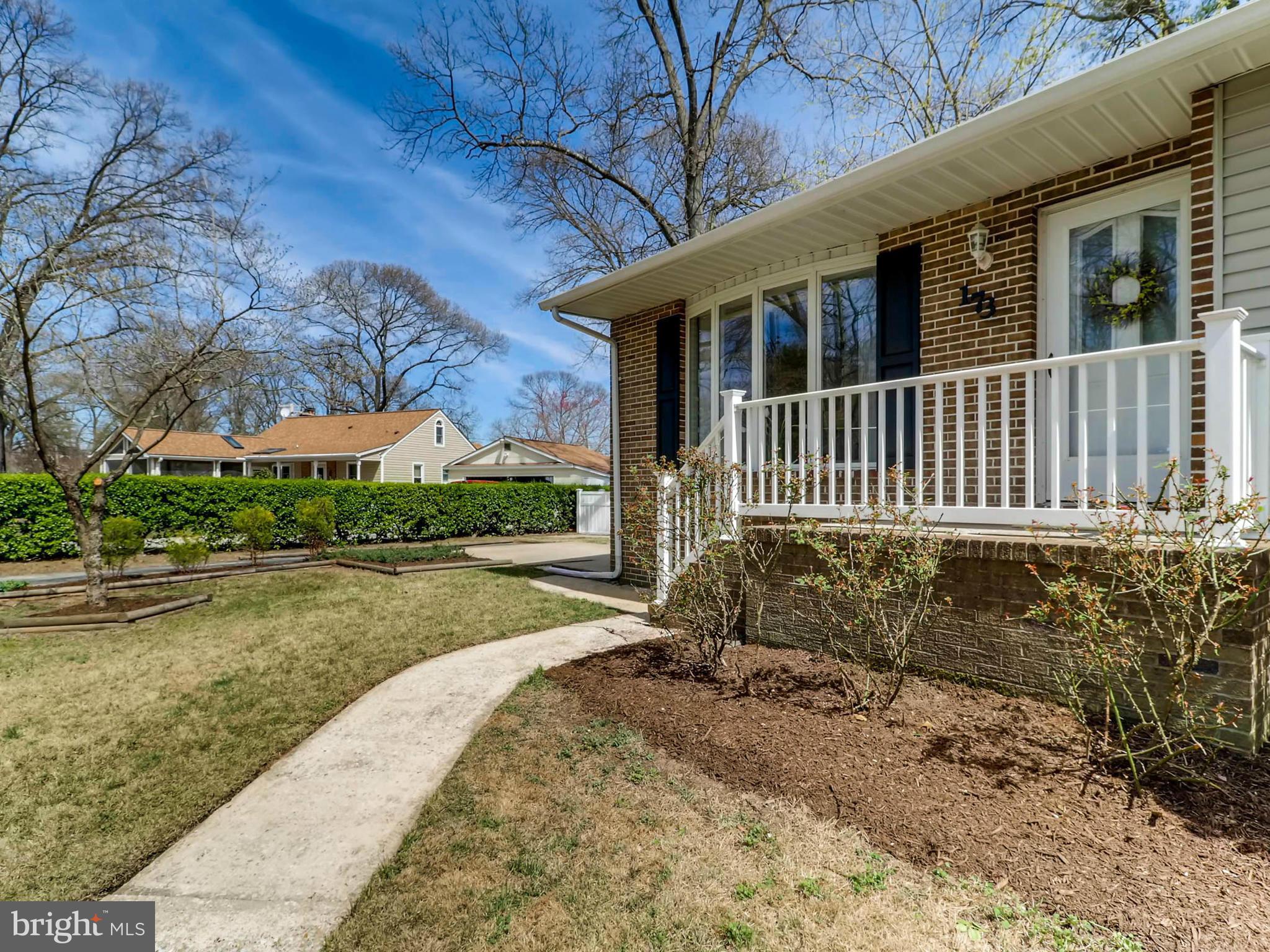 173 Copper Road Severna Park, MD 21146 - Photo 4 of 29 front view of a house with a yard
