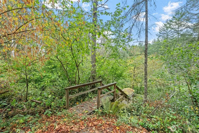 a view of small yard