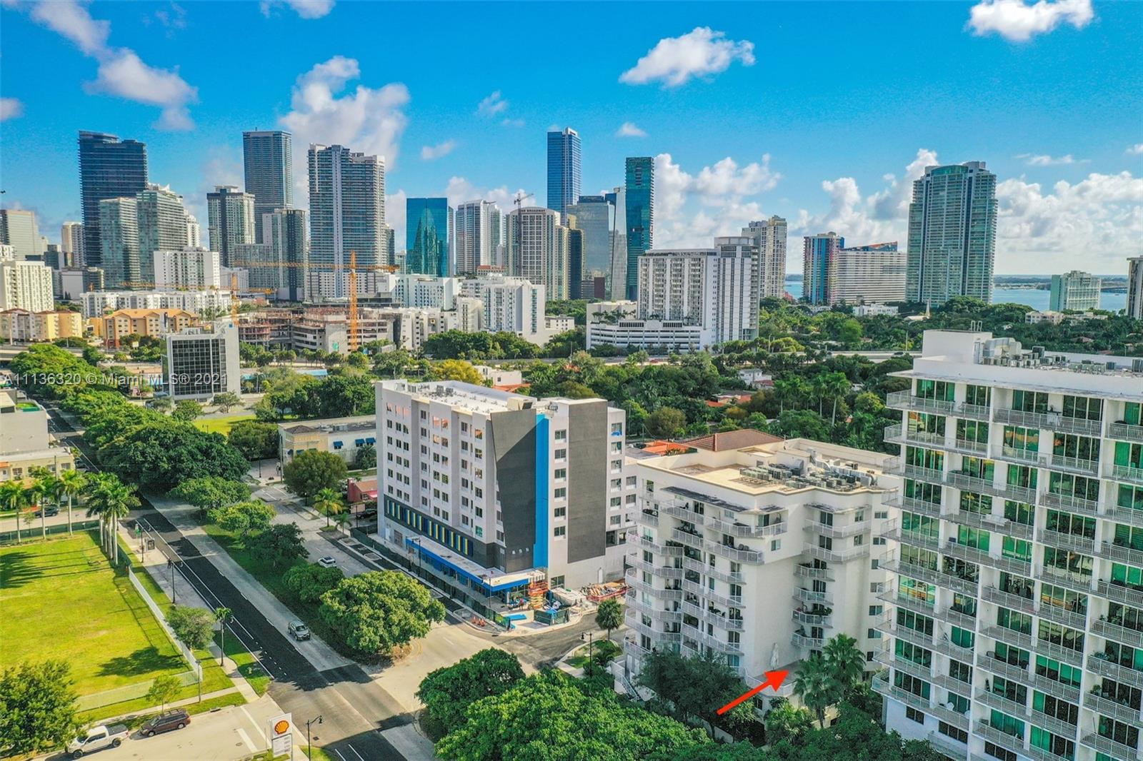 280 Southwest 20th Road, Unit 404 Miami, FL 33129 - Photo 47 of 52 a view of a city with tall buildings