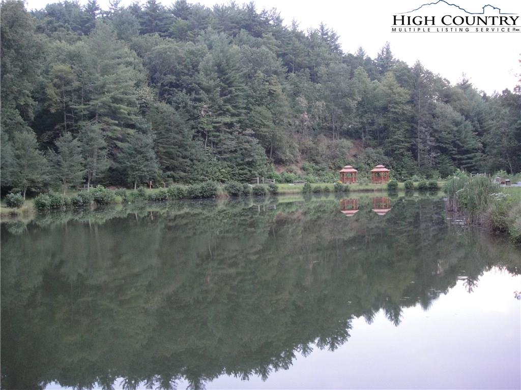 72-73 Buck Mountain Road Purlear, NC 28665 - Photo 29 of 47 a view of a lake from a yard