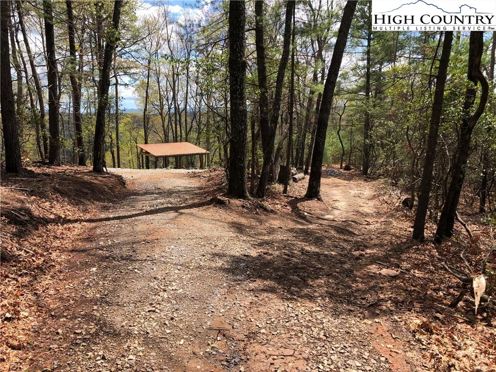 72-73 Buck Mountain Road Purlear, NC 28665 - Photo 41 of 47 a backyard of a house with barbeque oven