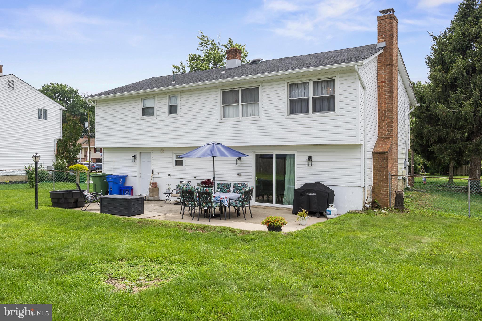 122 Hamilton Road Marlton, NJ 08053 - Photo 23 of 25 a view of house with backyard outdoor seating and green space