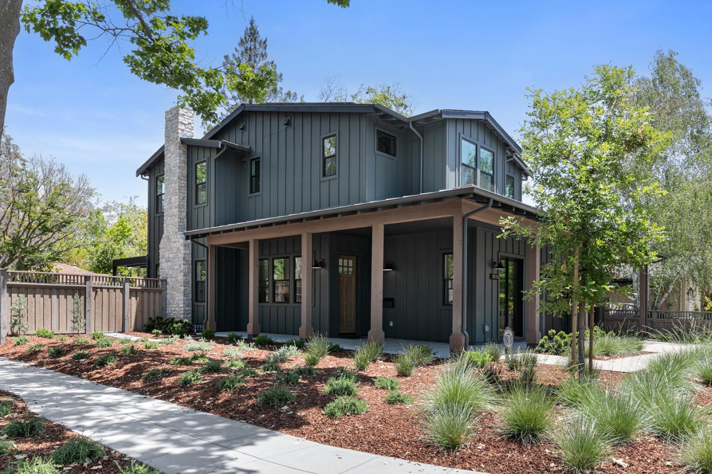 1905 Byron Street Palo Alto, CA 94301 - Photo 1 of 33 a front view of a house with a yard