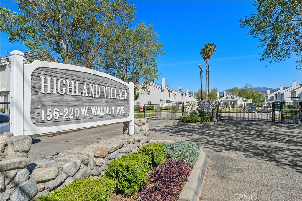 192 West Walnut Avenue, Unit A Rialto, CA 92376 - Photo 22 of 25 Entrance to gated community