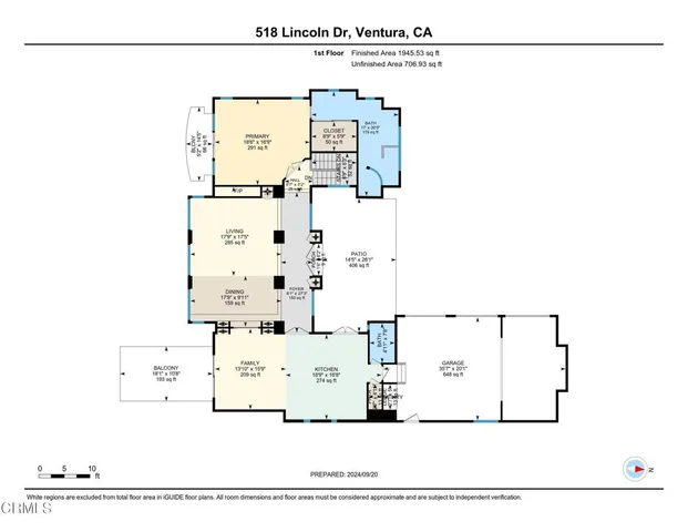 $2,695,000 | 518 Lincoln Drive, Ventura, CA 93001