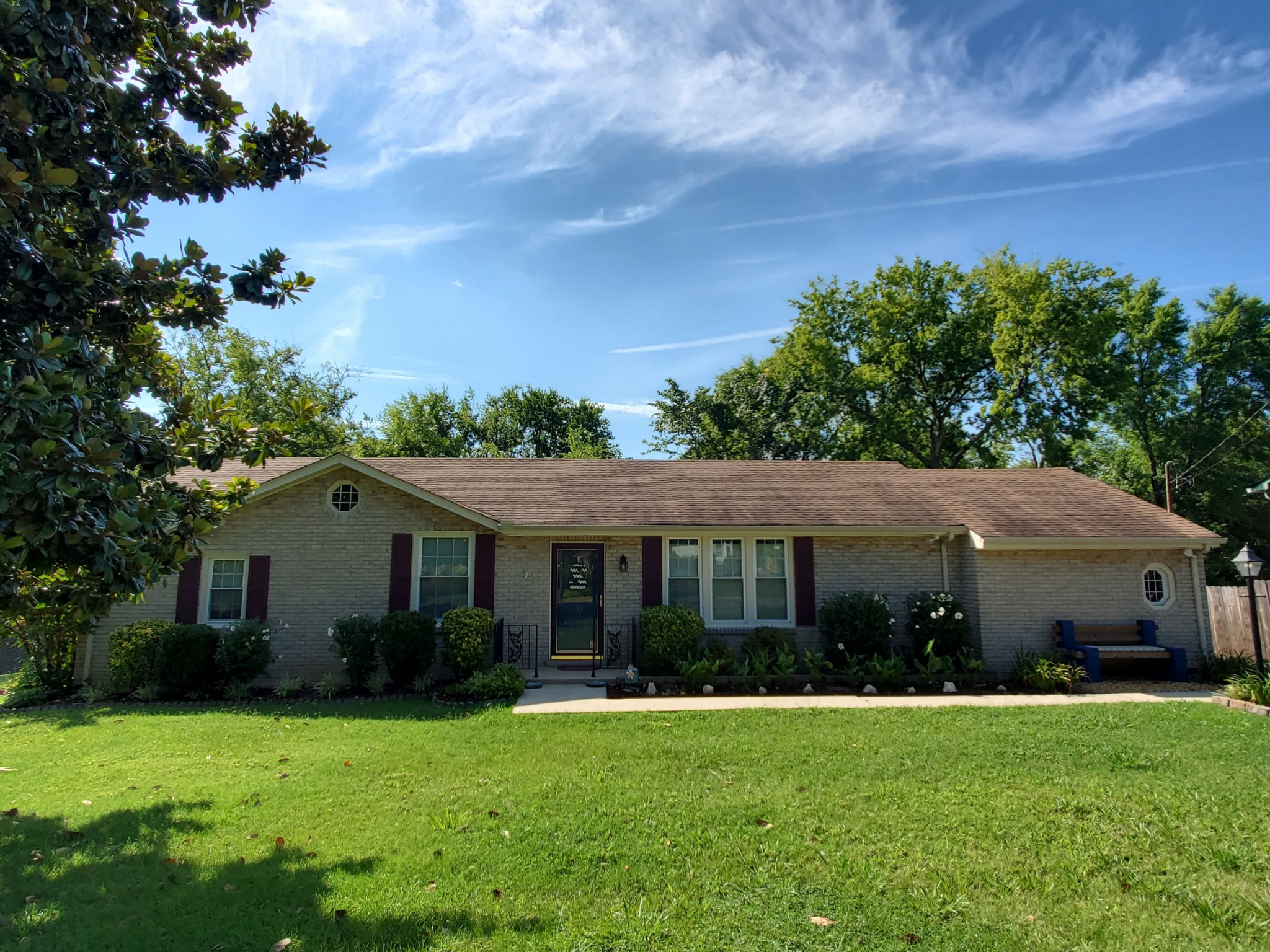 281 Le Bon Road Nashville, TN 37211 - Photo 1 of 30 a front view of a house with a yard and garage