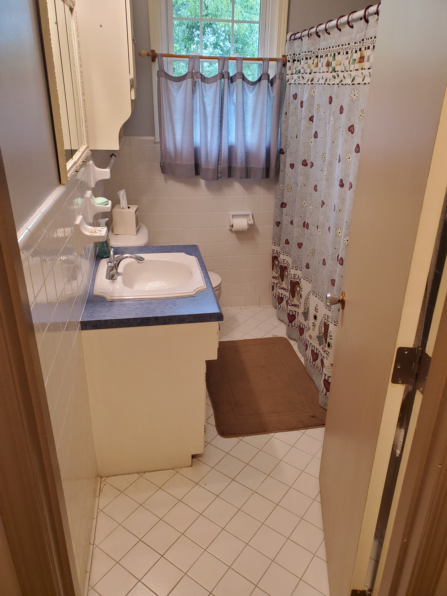 281 Le Bon Road Nashville, TN 37211 - Photo 15 of 30 a bathroom with a sink and a mirror