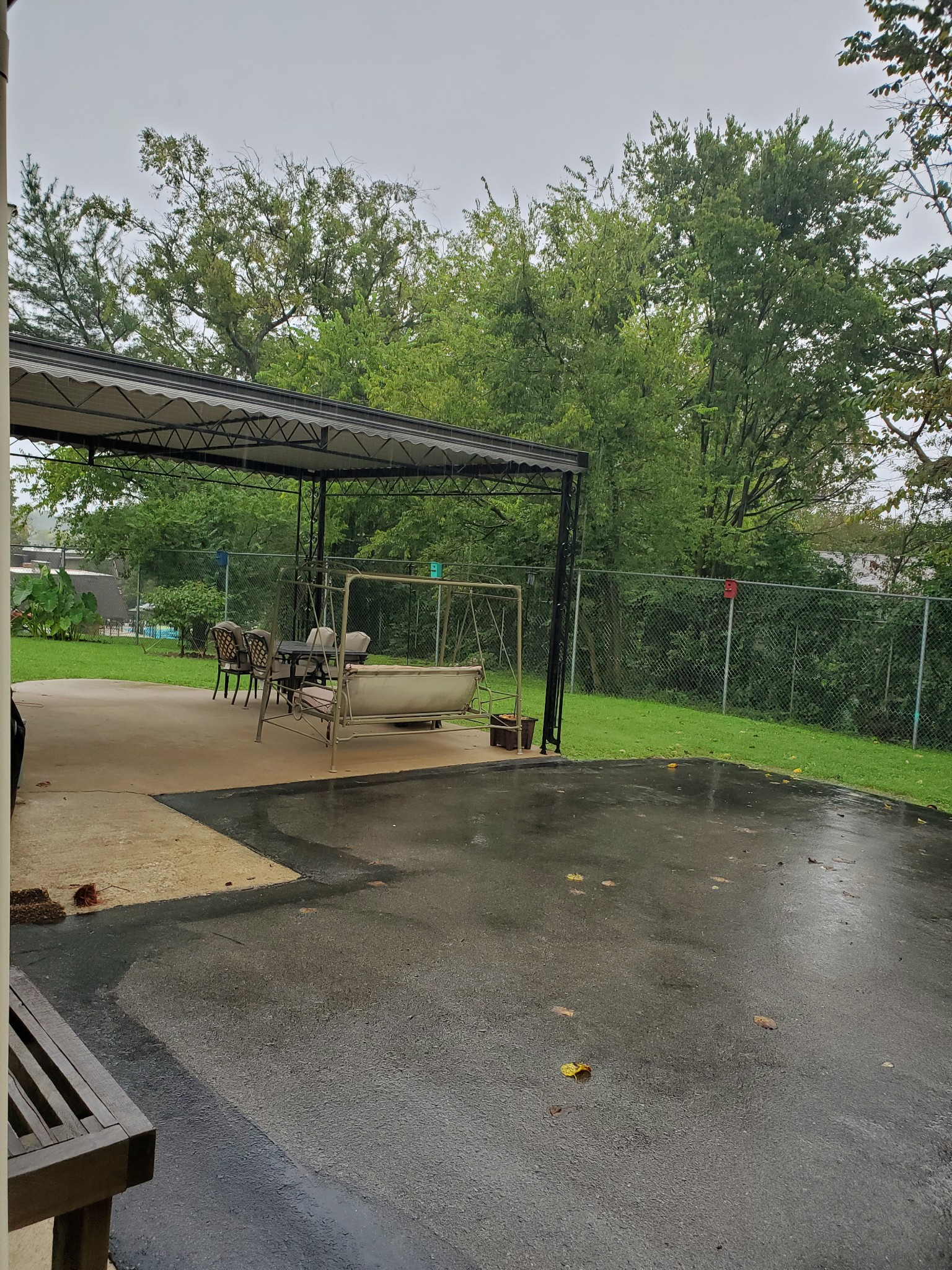 281 Le Bon Road Nashville, TN 37211 - Photo 27 of 30 a backyard view with a garden and entertaining space