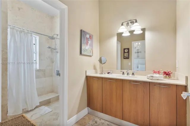 a view of a porch with furniture