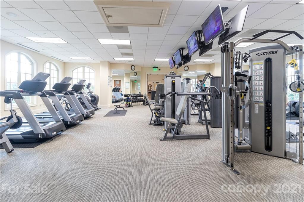 2823 Providence Road, Unit 235 Charlotte, NC 28211 - Photo 29 of 37 a view of a room with gym equipment