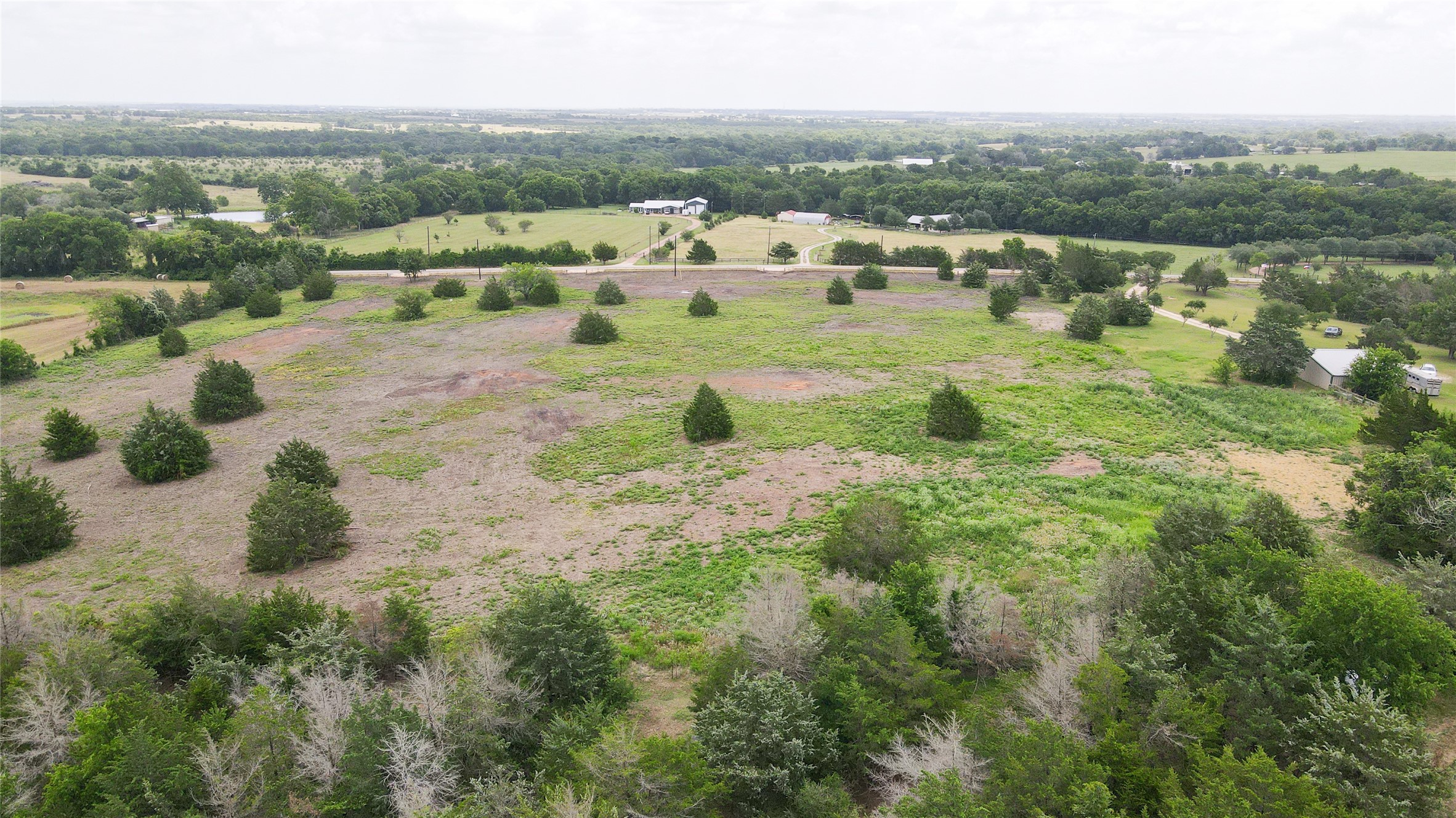 Lot 4 Wonder Hill Road Chappell Hill, TX 77426 - Photo 15 of 17 a view of a lake with outdoor space