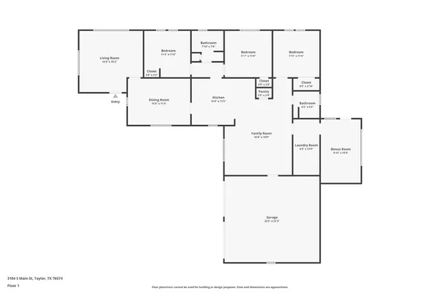 $220,000 | 3104 South Main Street, Taylor, TX 76574