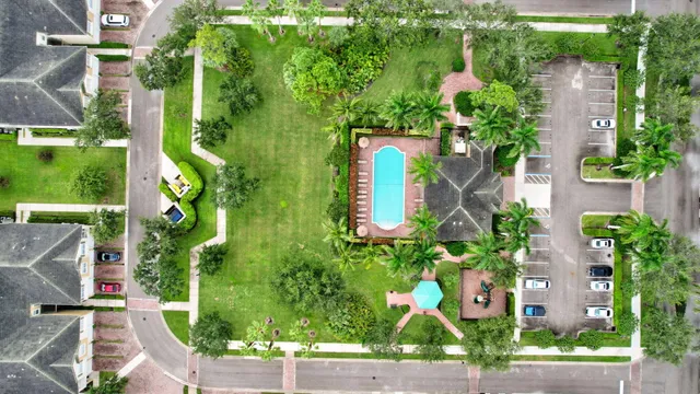 front view of a house with a street