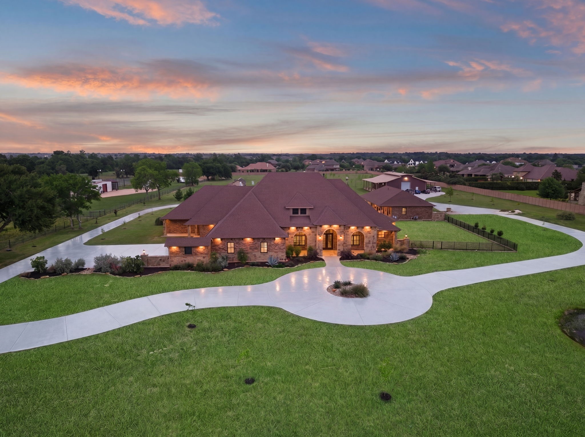 21620 Schiel Road Cypress, TX 77433 - Photo 1 of 49 Grand and gated situated on 10 acres steps from Fairfield. Unresitricted.