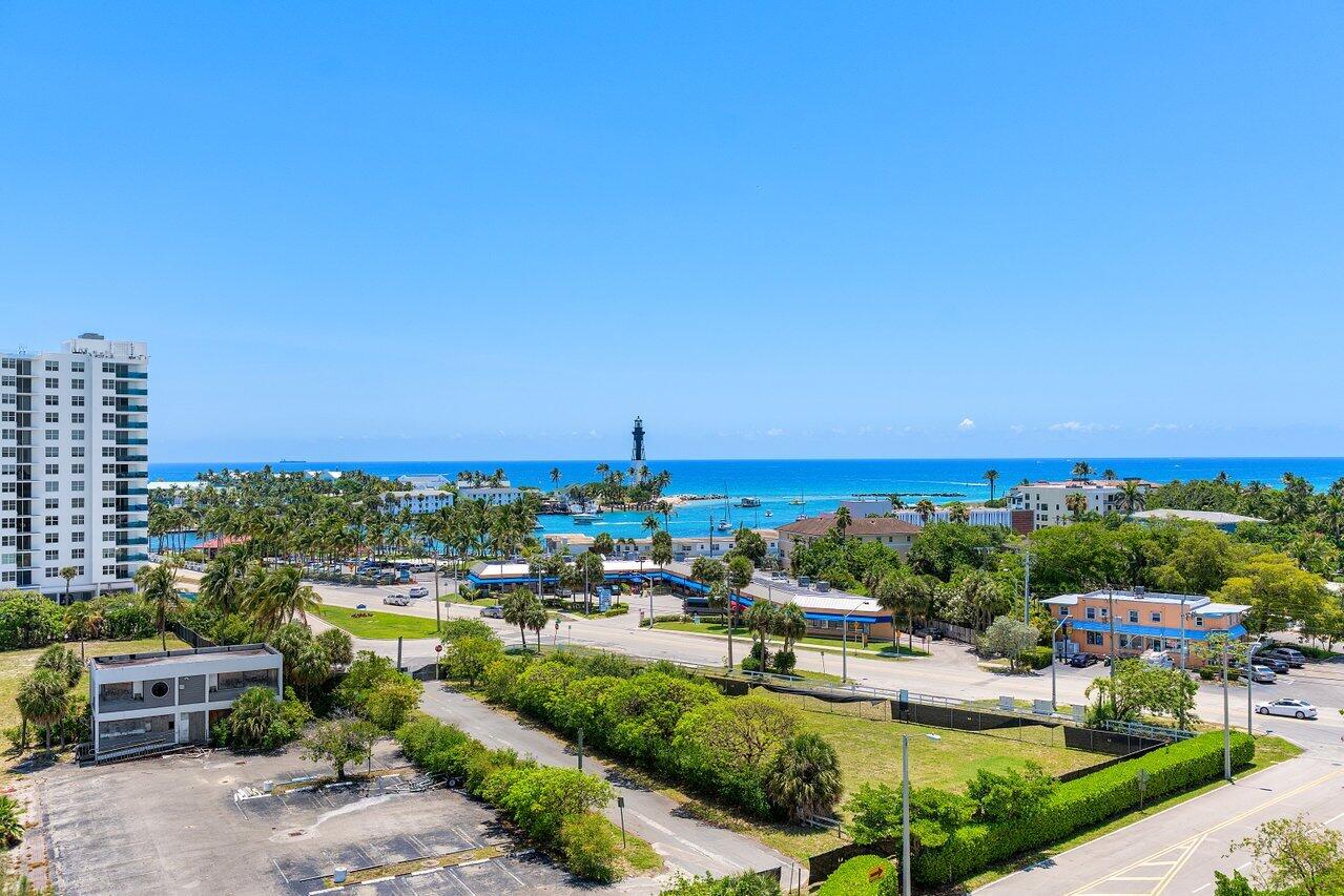 2611 North Riverside Drive, Unit 908 Pompano Beach, FL 33062 - Photo 34 of 43 a view of a city