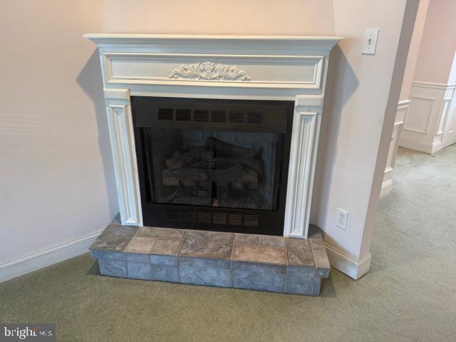 6315 Mershon Street Philadelphia, PA 19149 - Photo 6 of 19 a living room with a fireplace