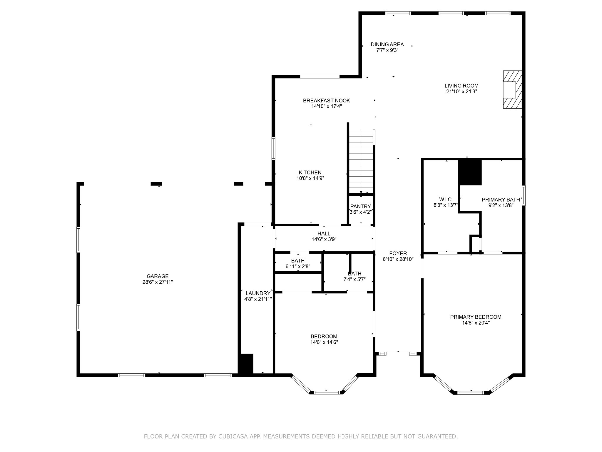 4313 South Garrett Road Springfield, TN 37172 - Photo 68 of 69 Main Level Floorplan