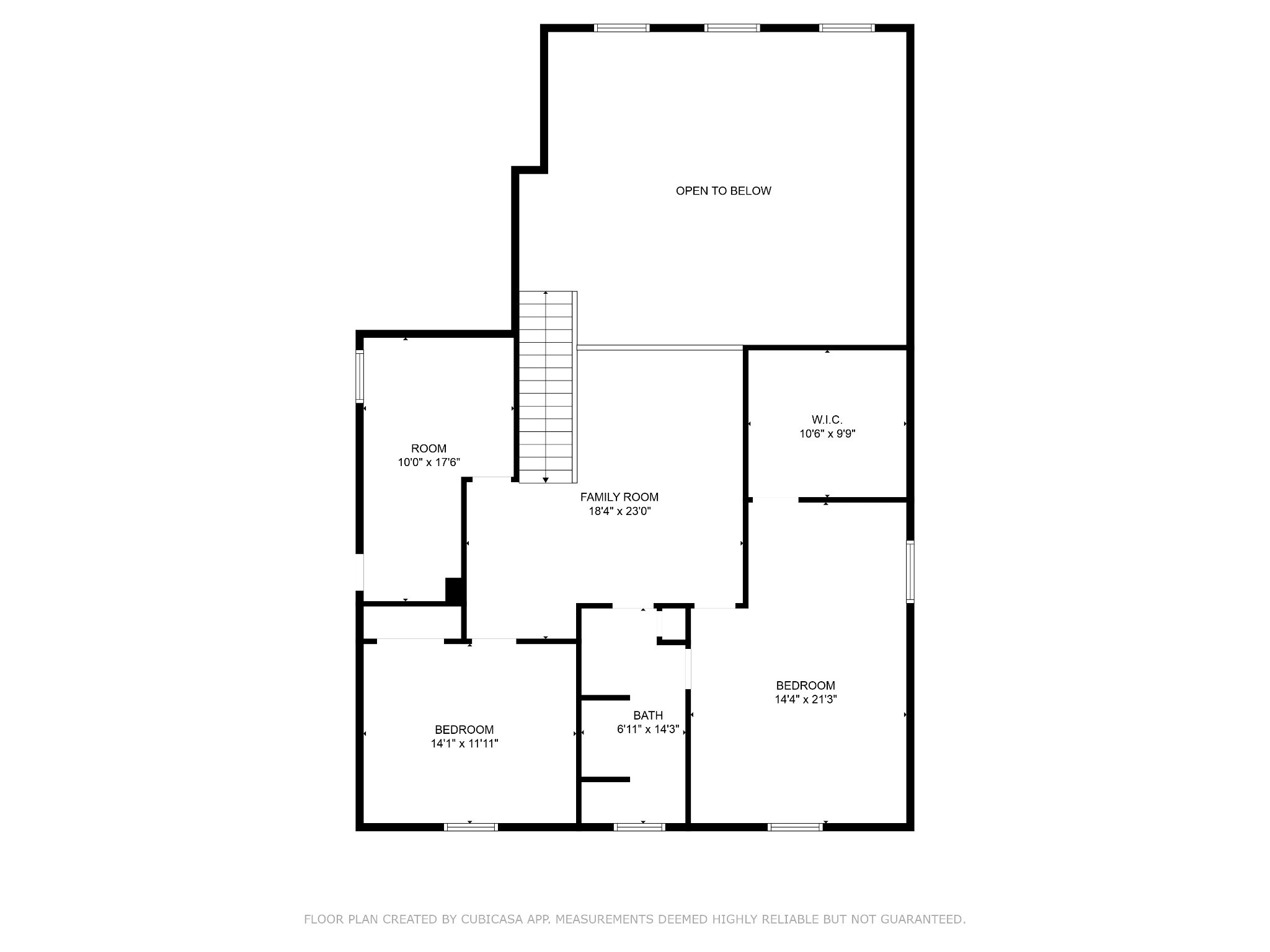 4313 South Garrett Road Springfield, TN 37172 - Photo 69 of 69 2nd Level Floorplan