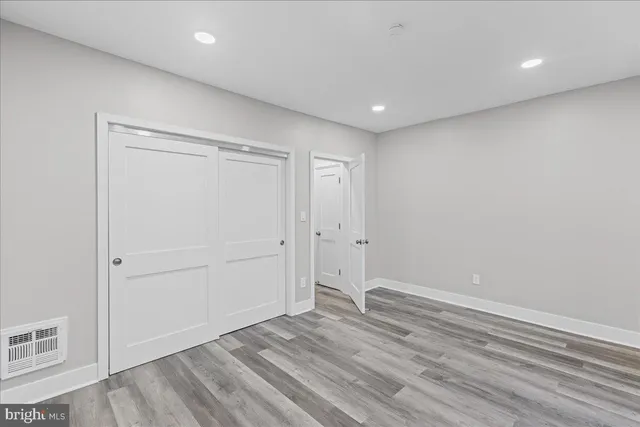 wooden floor in an empty room