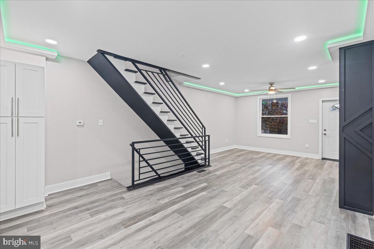 6629 Ross Street Philadelphia, PA 19119 - Photo 7 of 26 a view of an empty room with stairs and stairs