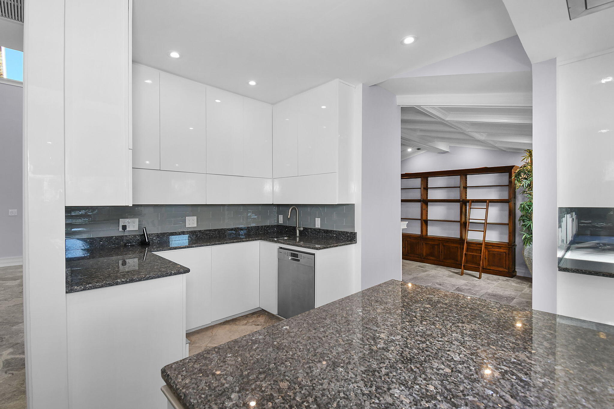 123 Olympus Way Jupiter, FL 33477 - Photo 13 of 116 Library View from Kitchen