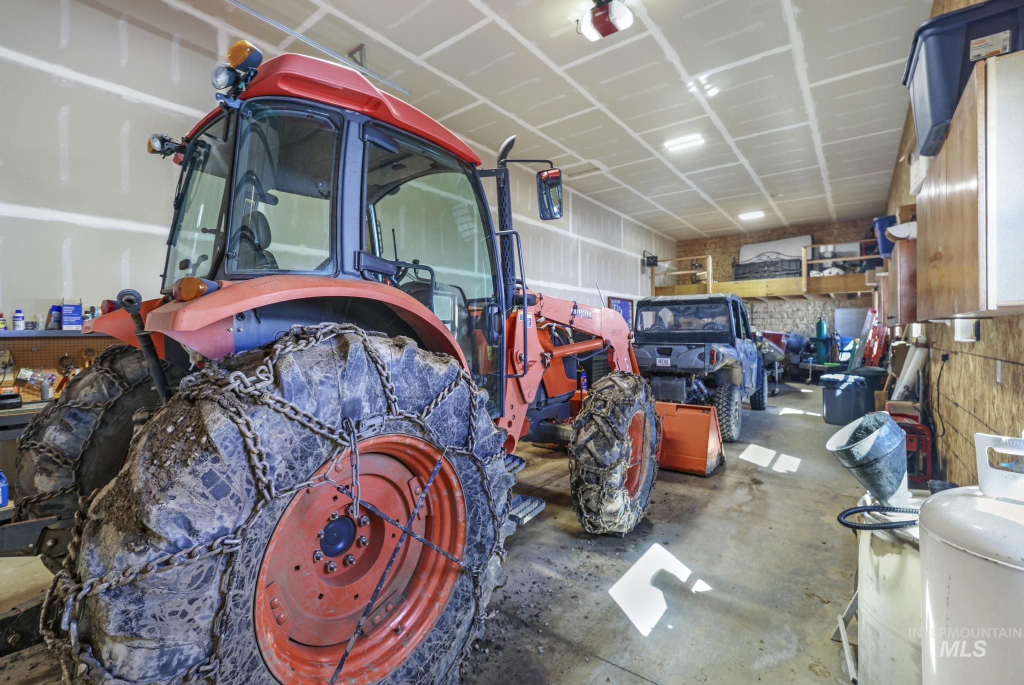 203 North Brush Road Fairfield, ID 83327 - Photo 35 of 50 View of garage