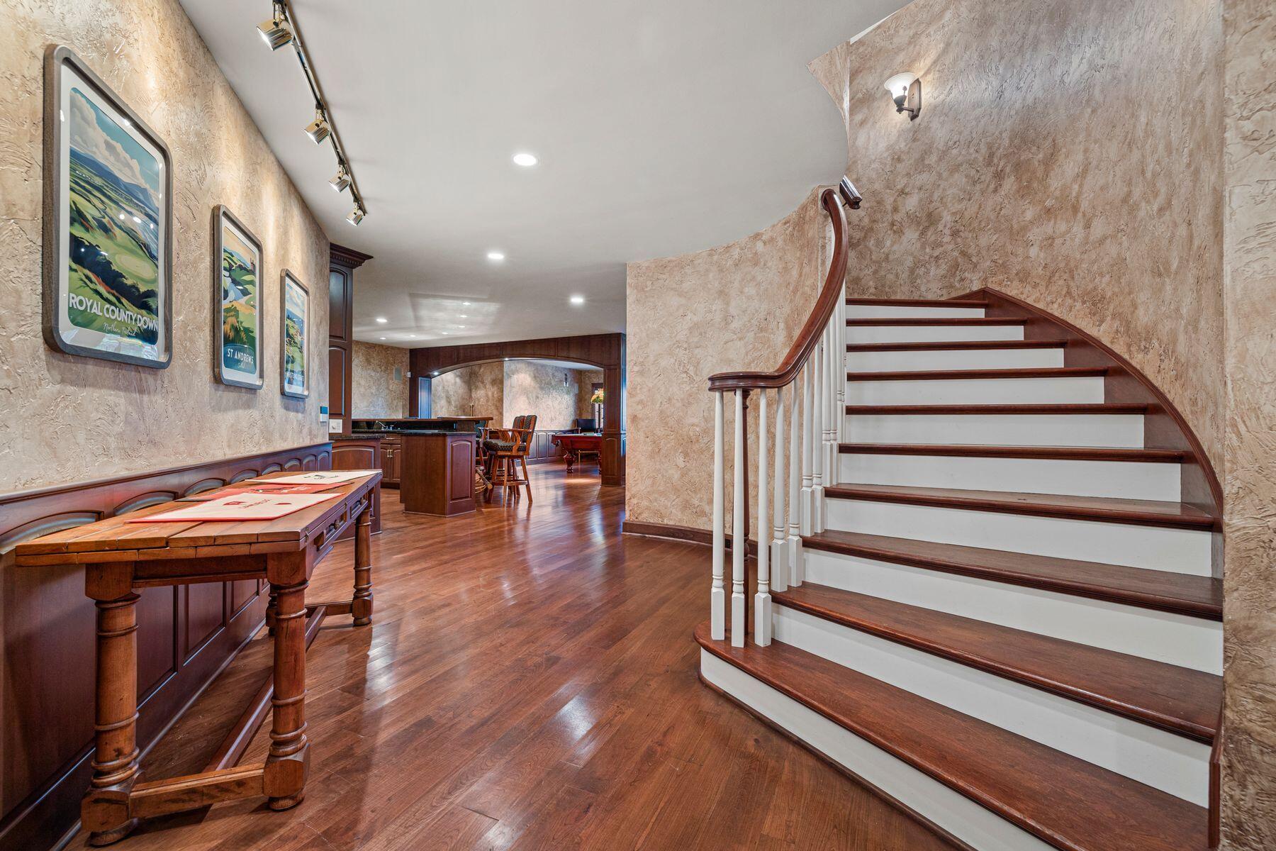 1472 Council Hill Trail Rome, WI 54457 - Photo 60 of 86 Lower Level Stairway
