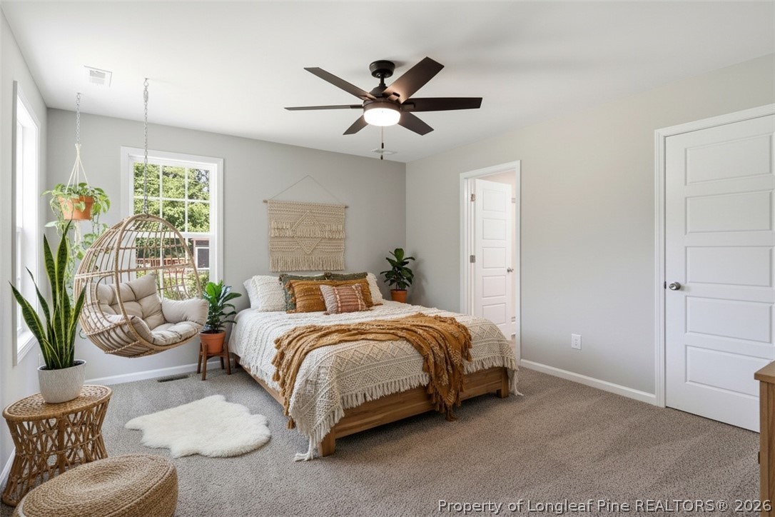 2629 Dumbarton Road Fayetteville, NC 28306 - Photo 25 of 48 Master Bedroom Staged