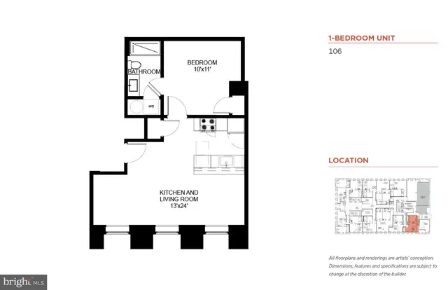 $1,500 | 103 South Gay Street, Unit 2BR, Baltimore, MD 21202
