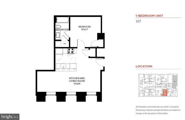 $1,500 | 103 South Gay Street, Unit 2BR, Baltimore, MD 21202