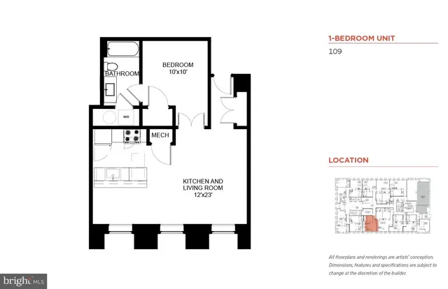 $1,500 | 103 South Gay Street, Unit 2BR, Baltimore, MD 21202