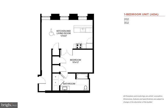 $1,500 | 103 South Gay Street, Unit 2BR, Baltimore, MD 21202