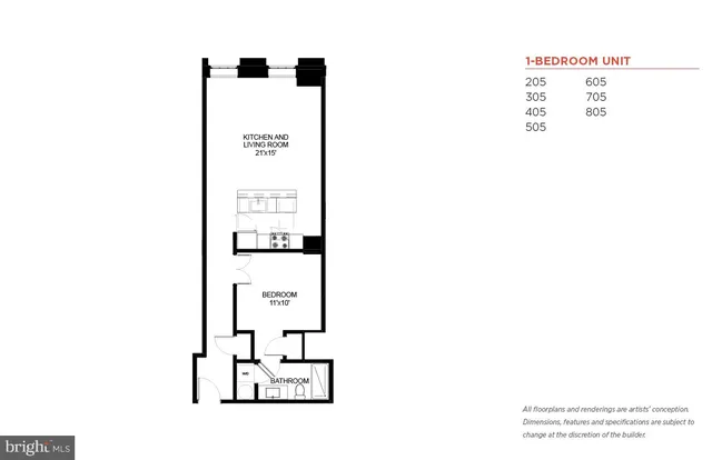 $1,500 | 103 South Gay Street, Unit 2BR, Baltimore, MD 21202