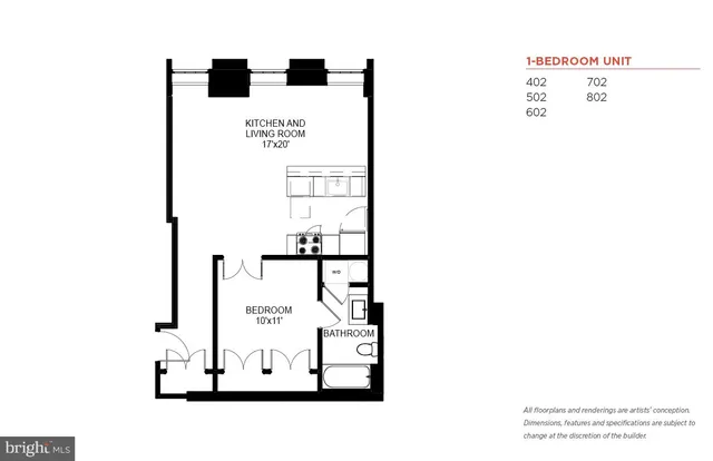 $1,500 | 103 South Gay Street, Unit 2BR, Baltimore, MD 21202