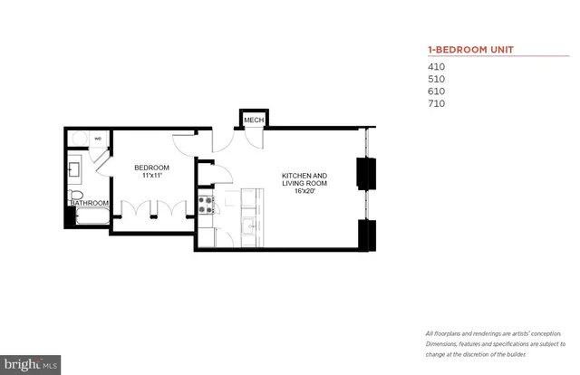 $1,500 | 103 South Gay Street, Unit 2BR, Baltimore, MD 21202