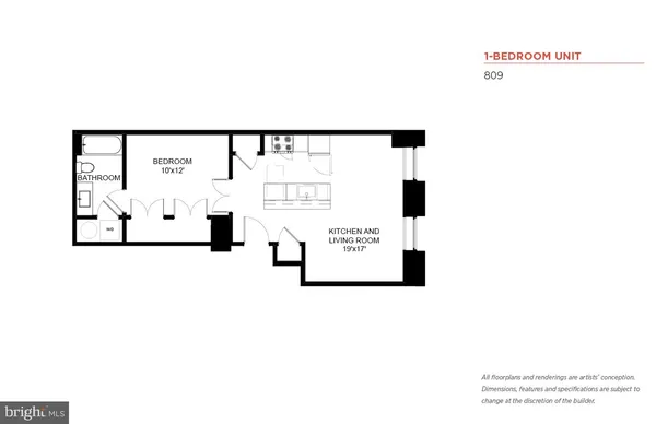 $1,965 | 103 South Gay Street, Unit 2BR, Baltimore, MD 21202
