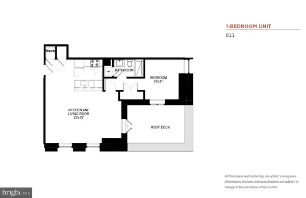 $1,965 | 103 South Gay Street, Unit 2BR, Baltimore, MD 21202
