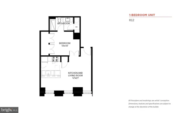 $1,965 | 103 South Gay Street, Unit 2BR, Baltimore, MD 21202