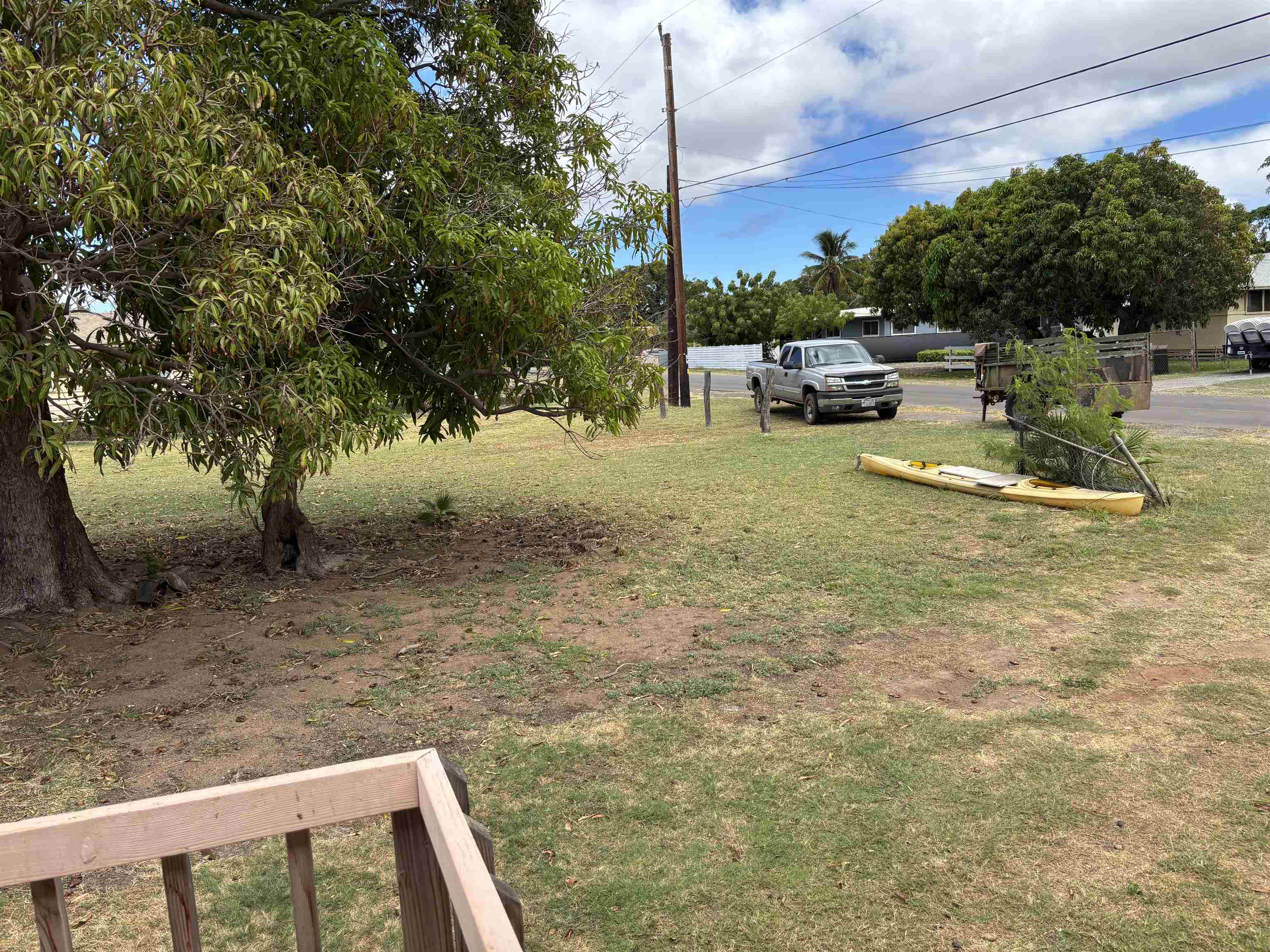 260 Seaside Street Kaunakakai, HI 96748 - Photo 6 of 17 a view of a yard with a slide